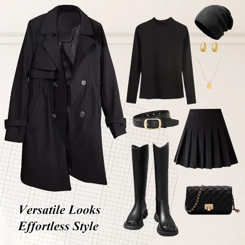 ❄️ Winter Wonderland Specials ❄️ - Elegant & Fashionable High-End Trench Coat for Women