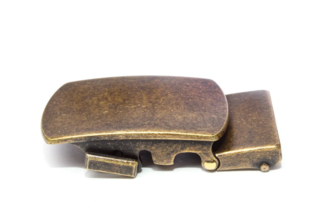 1.5" Classic with a Curve in Antiqued Gold