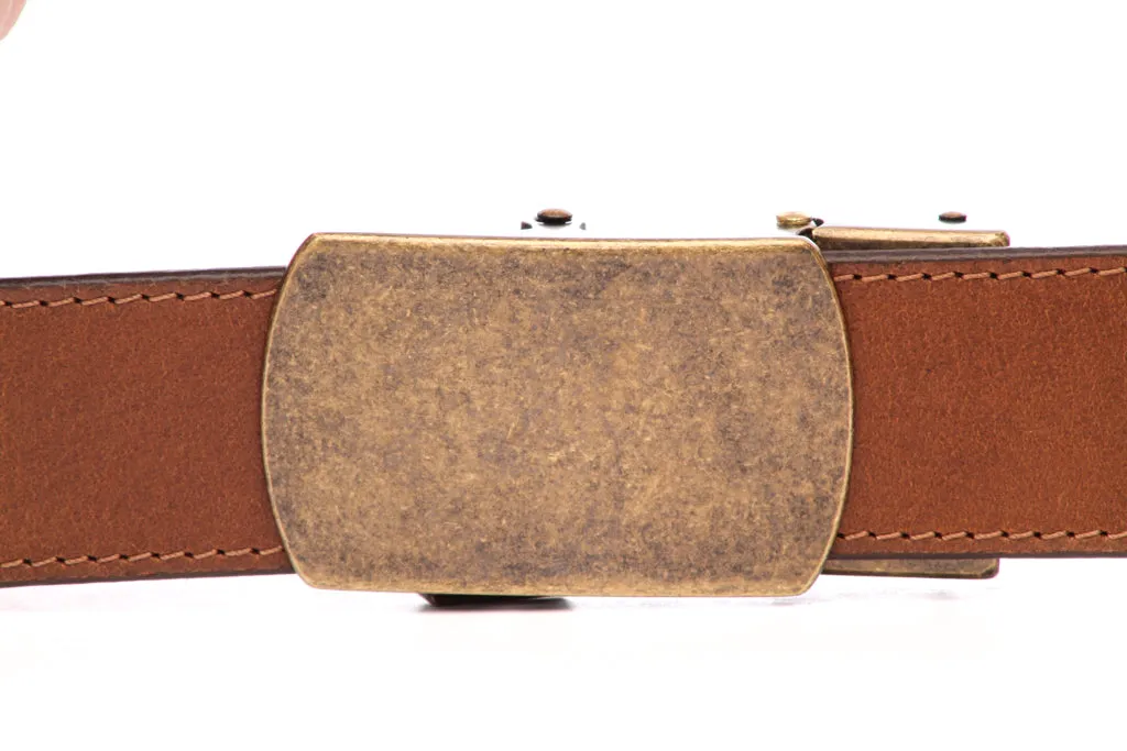1.5" Classic with a Curve in Antiqued Gold