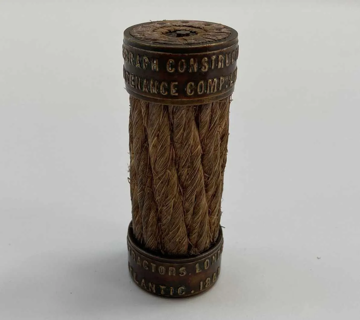 1866 Commemorative Trans Atlantic Cable Sample - SS Great Eastern