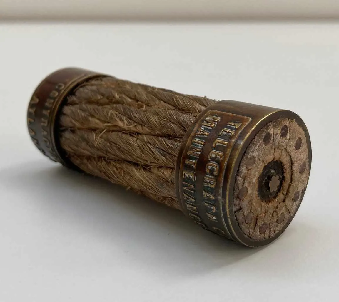 1866 Commemorative Trans Atlantic Cable Sample - SS Great Eastern