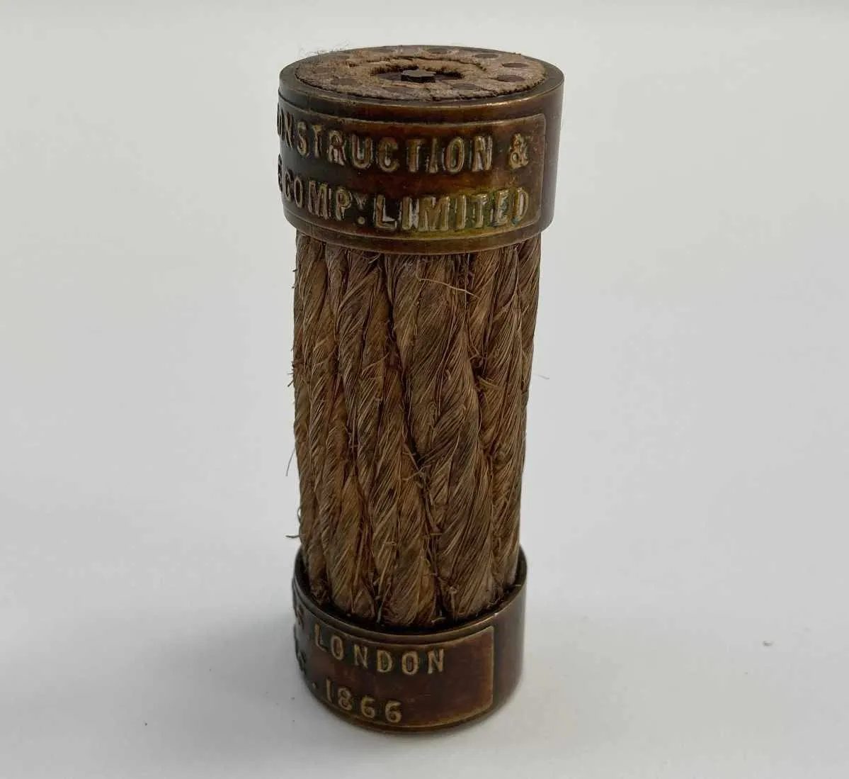 1866 Commemorative Trans Atlantic Cable Sample - SS Great Eastern