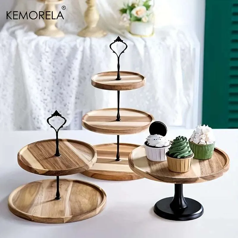 1PCS Double/Three-Layer Dried Fruit Tray