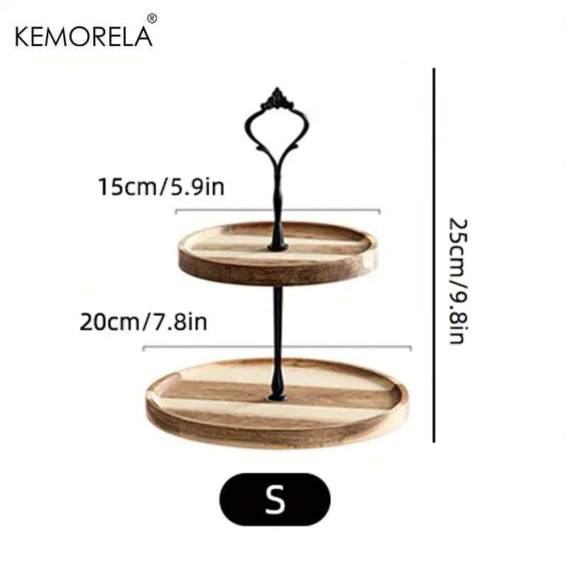 1PCS Double/Three-Layer Dried Fruit Tray