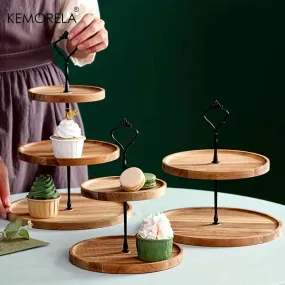 1PCS Double/Three-Layer Dried Fruit Tray