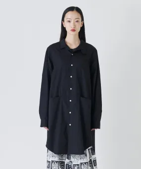 【60%OFF】Shirt coat - BLACK