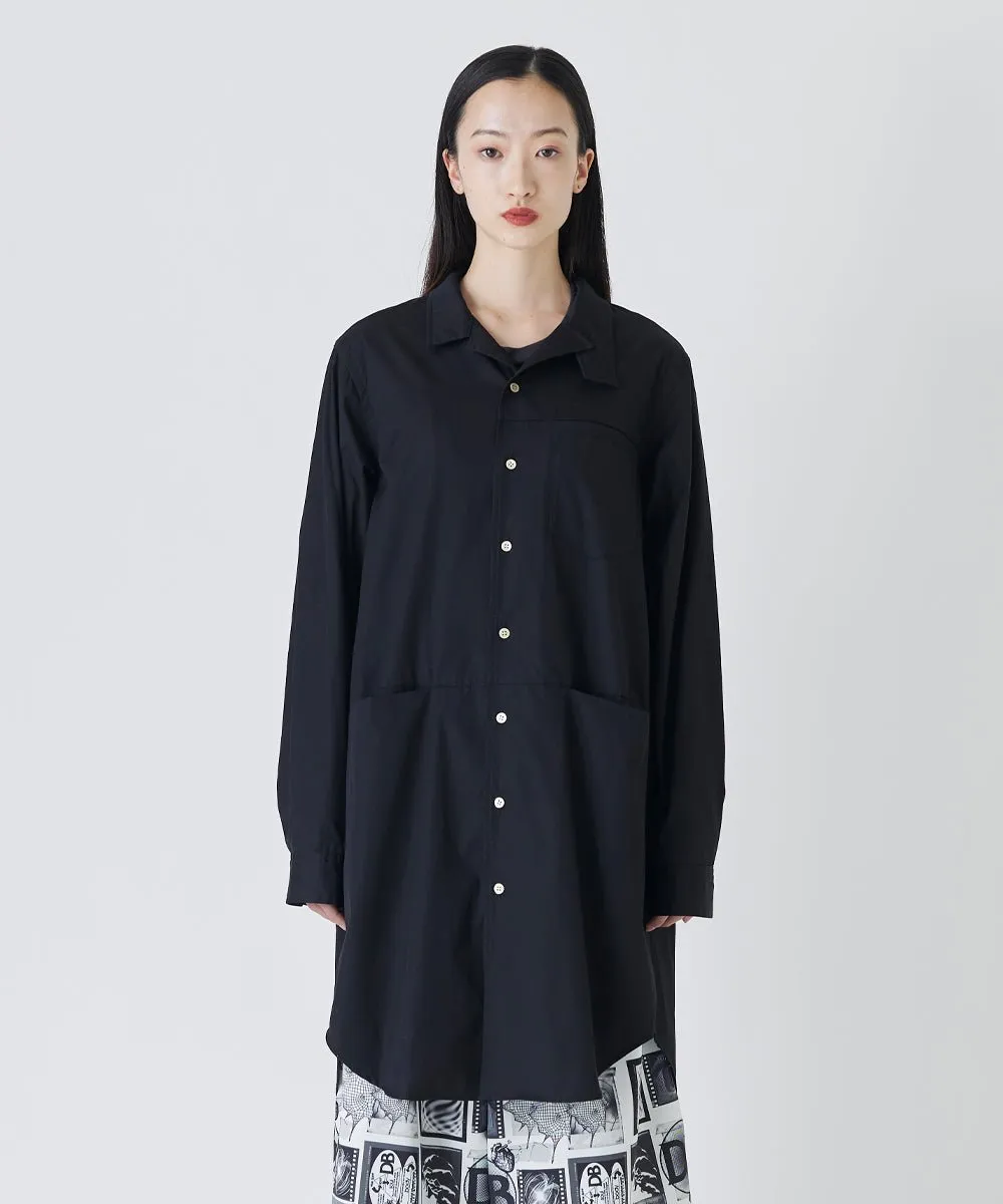 【60%OFF】Shirt coat - BLACK
