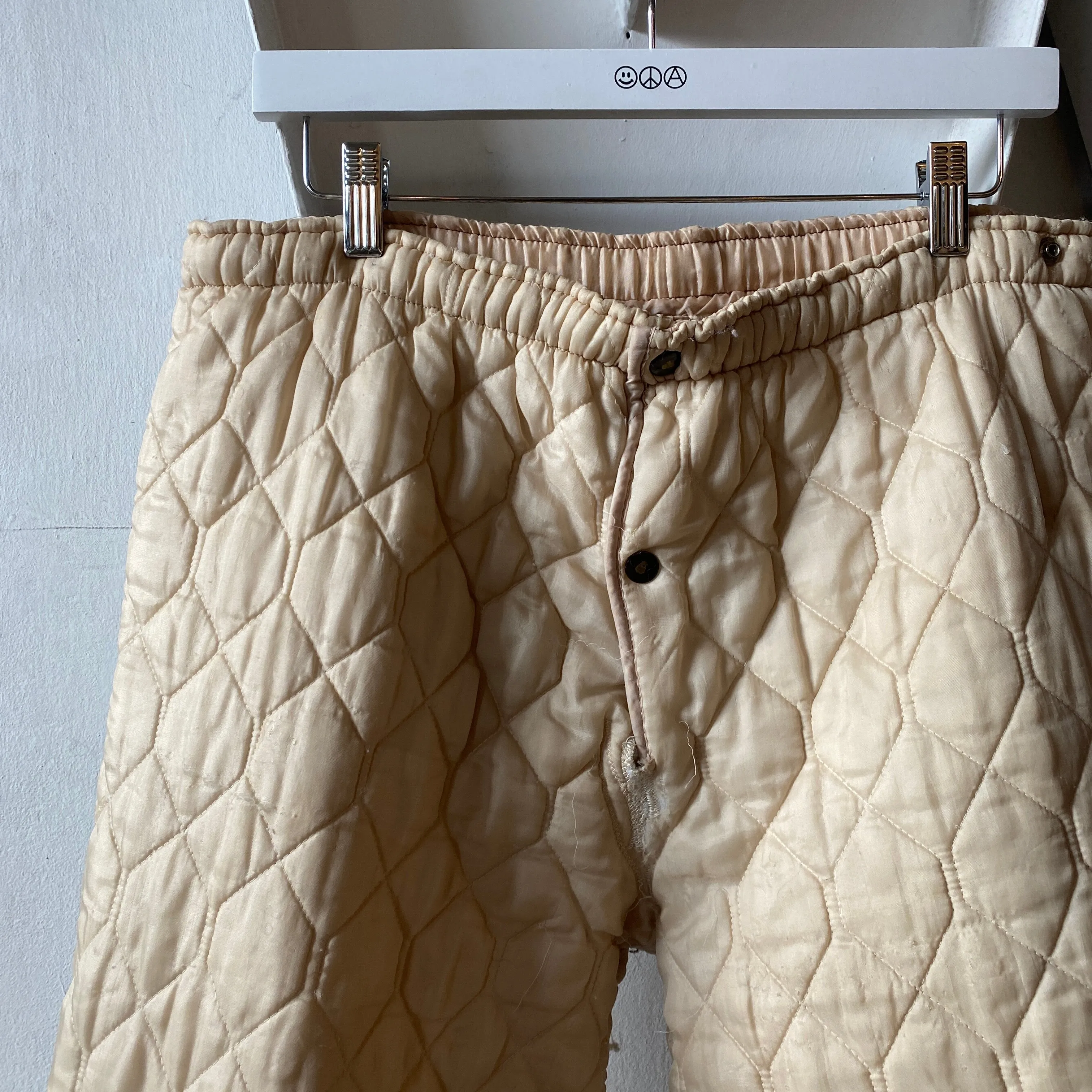 70’s Quilted Pants - 34" x 30"