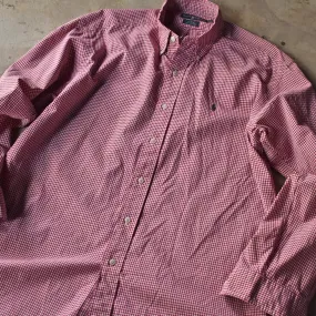 90's　Ralph Lauren/ラルフ ローレン “BLAKE” ギンガムチェック ボタンダウンシャツ　230606