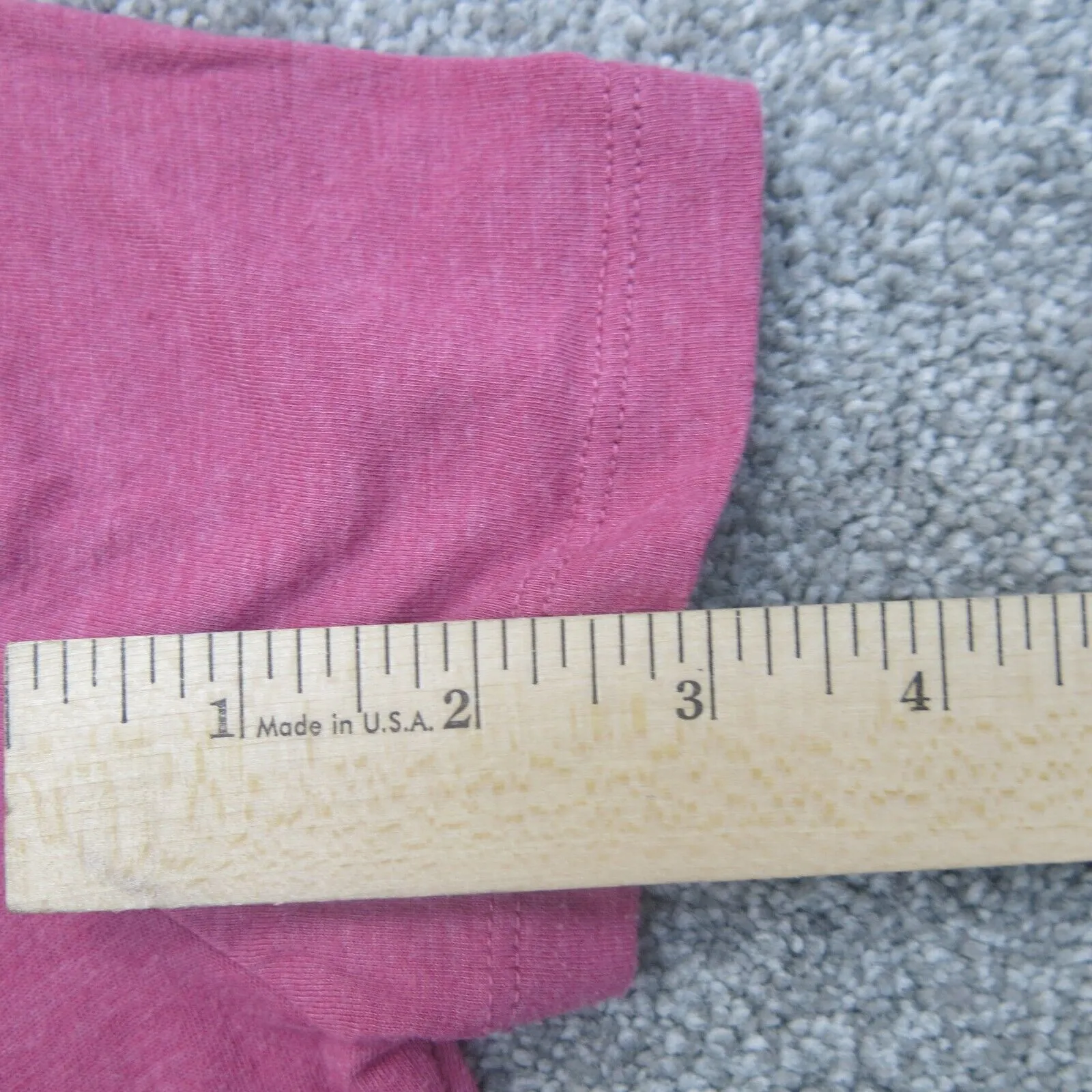 Aeropostale Classic Crew Women T Shirt Top Crew Neck Short Sleeve Pink SZ Small