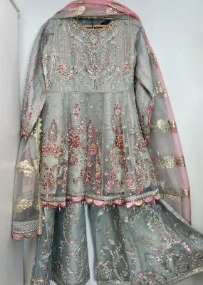 AL-3592 Readymade Grey Ally's Dress