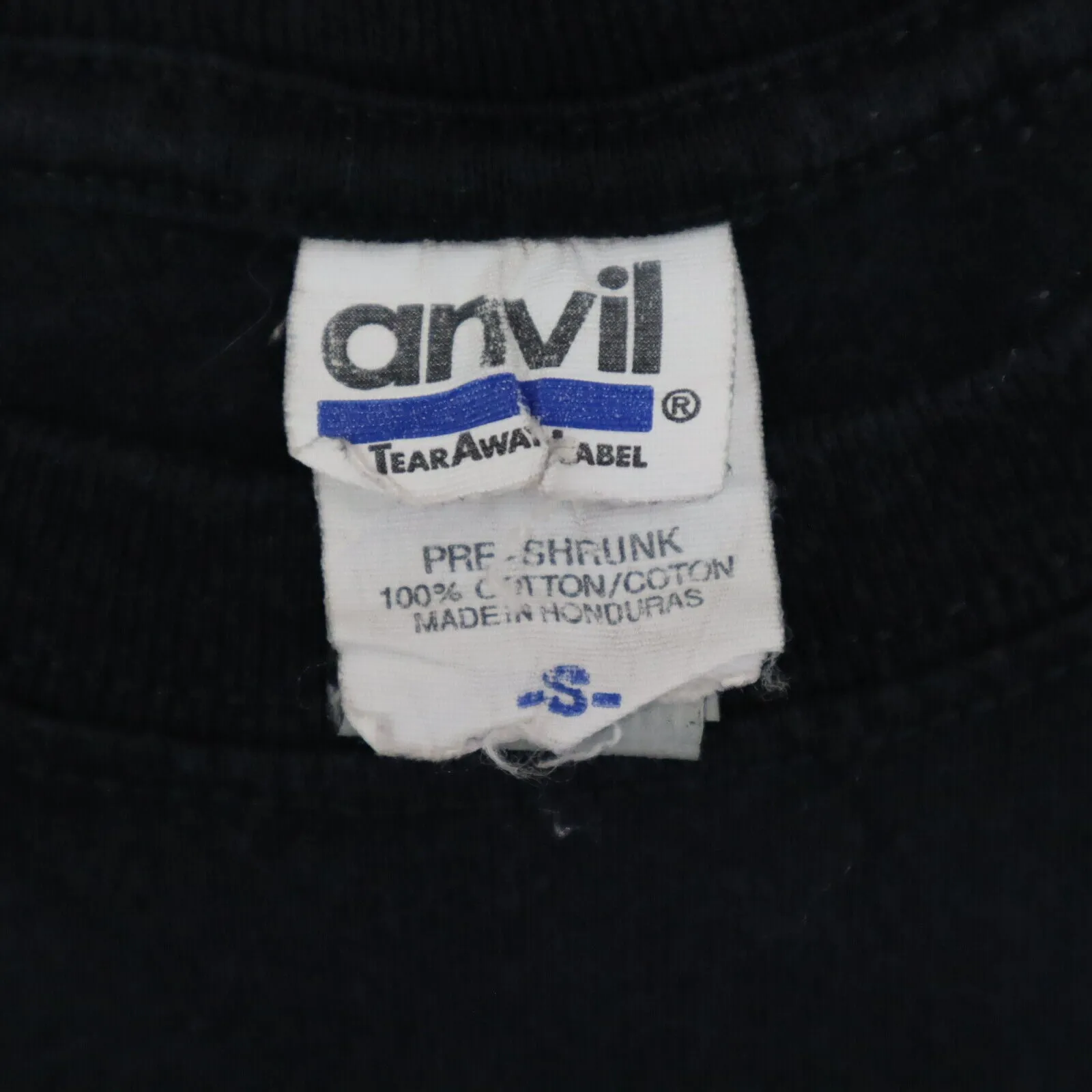 Anvil T Shirt Men Size Small Black University Of Iowa 18-47 Hawkeyes Graphic Tee