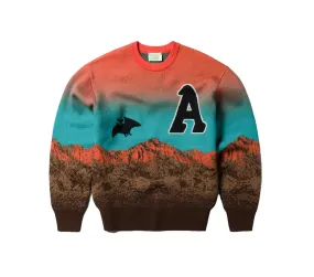Aries Arise Cave-They Verdant Jumper - Orange