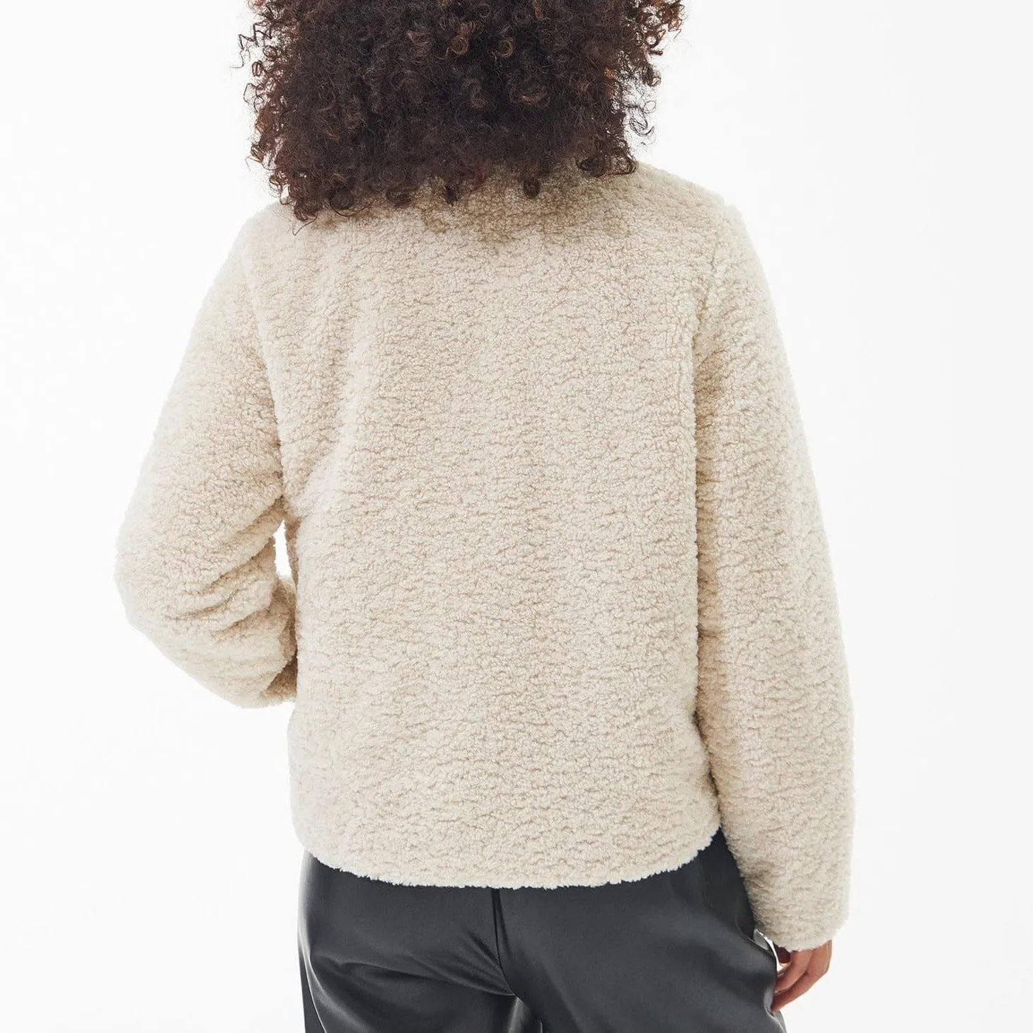 Barbour International Morini Fleece in Cream