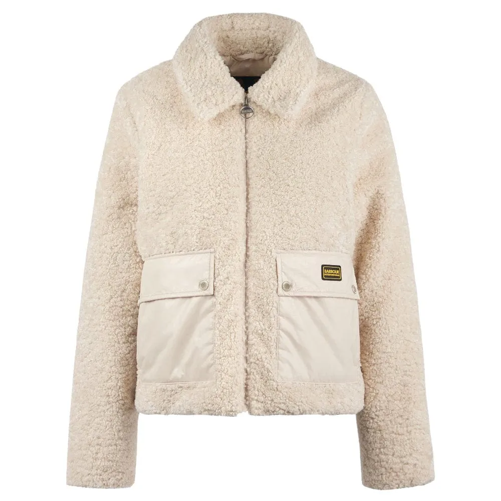 Barbour International Morini Fleece in Cream