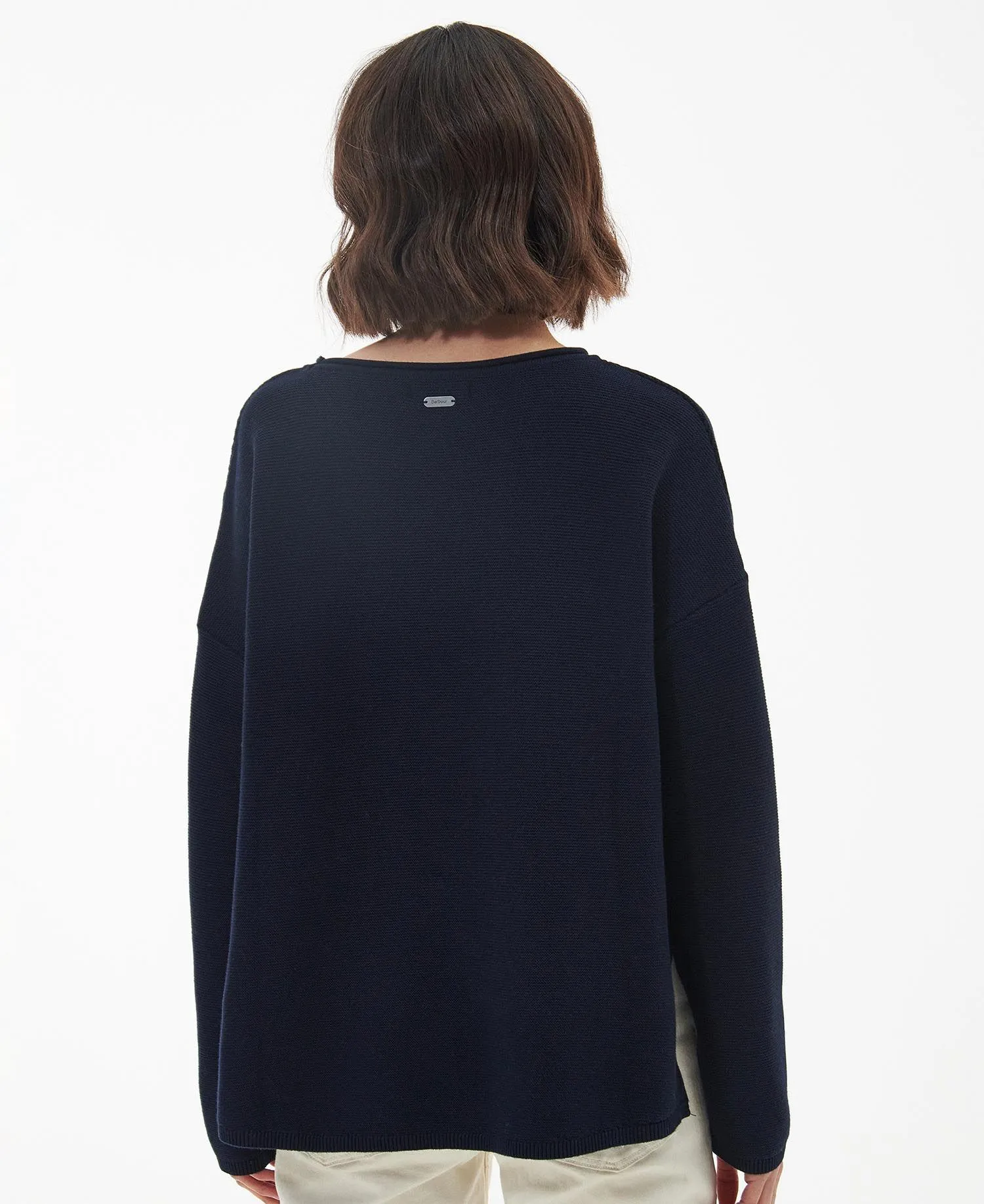 Barbour Ladies Marine Knit Jumper