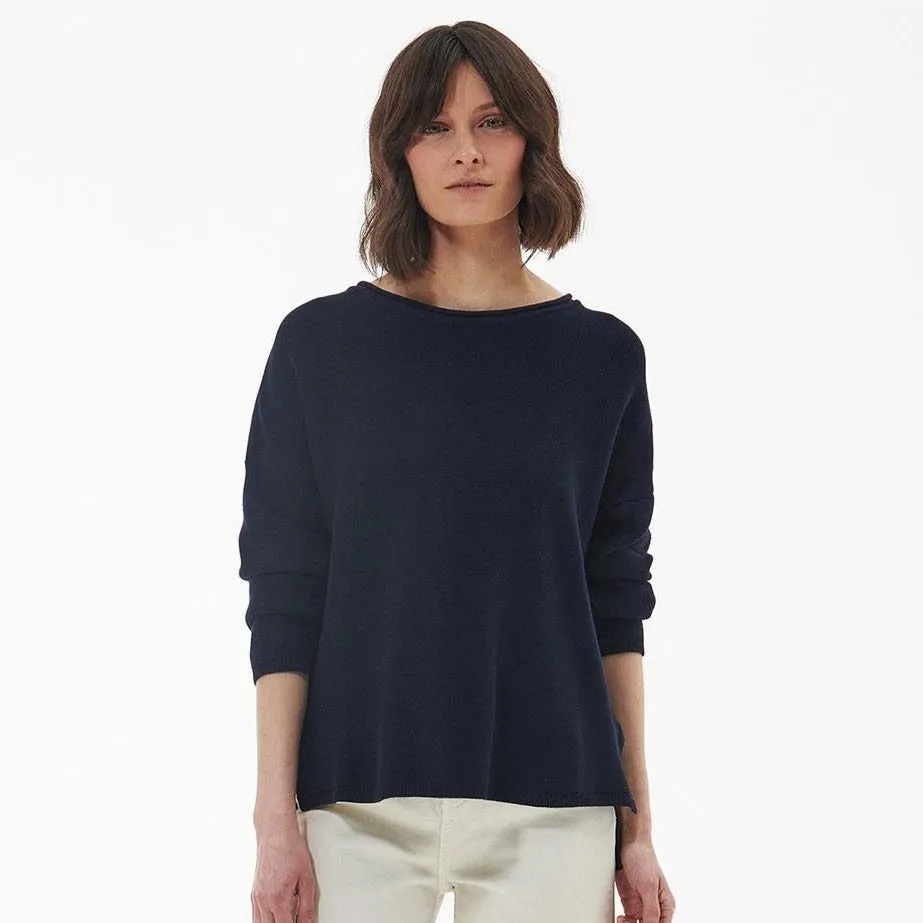 Barbour Ladies Marine Knit Jumper