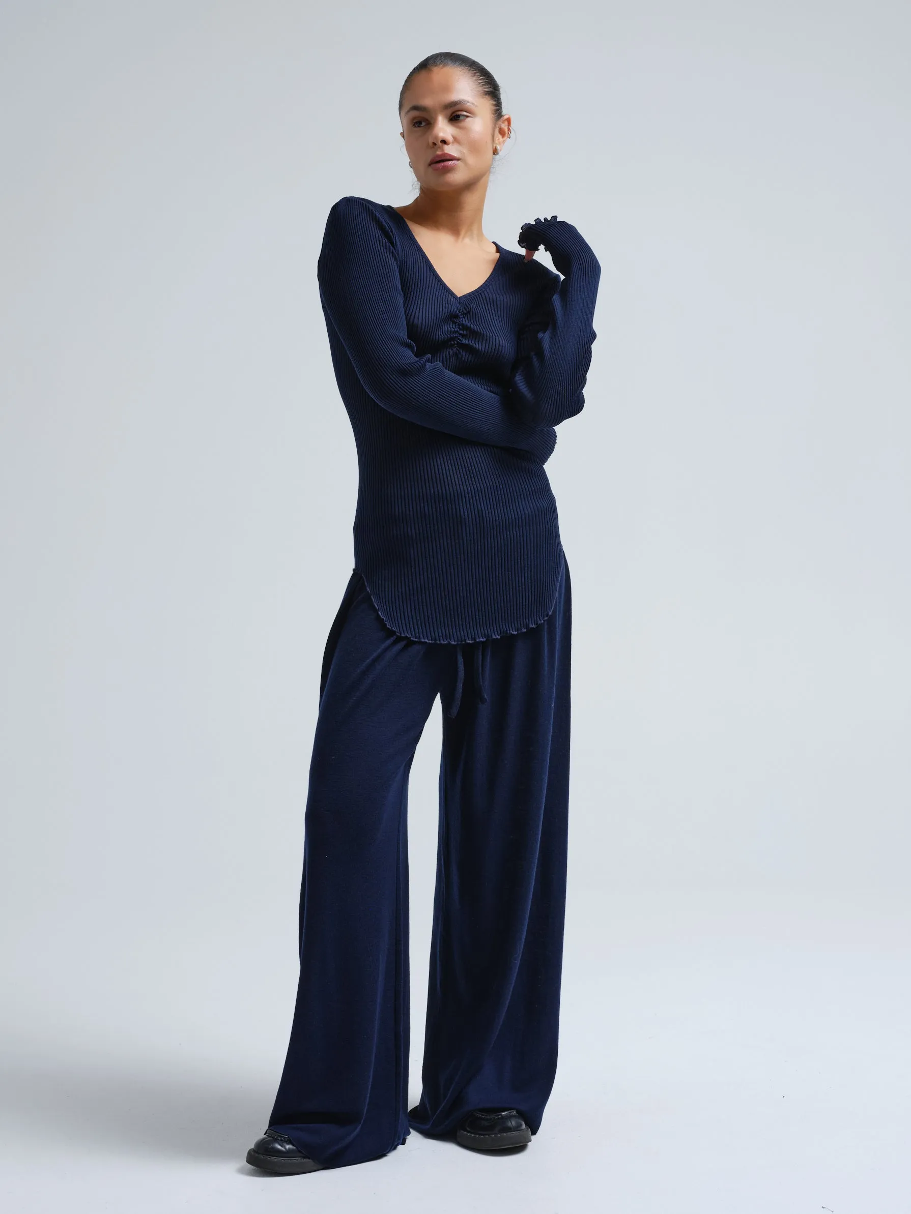 Bellezza | Merinowolle - Navy