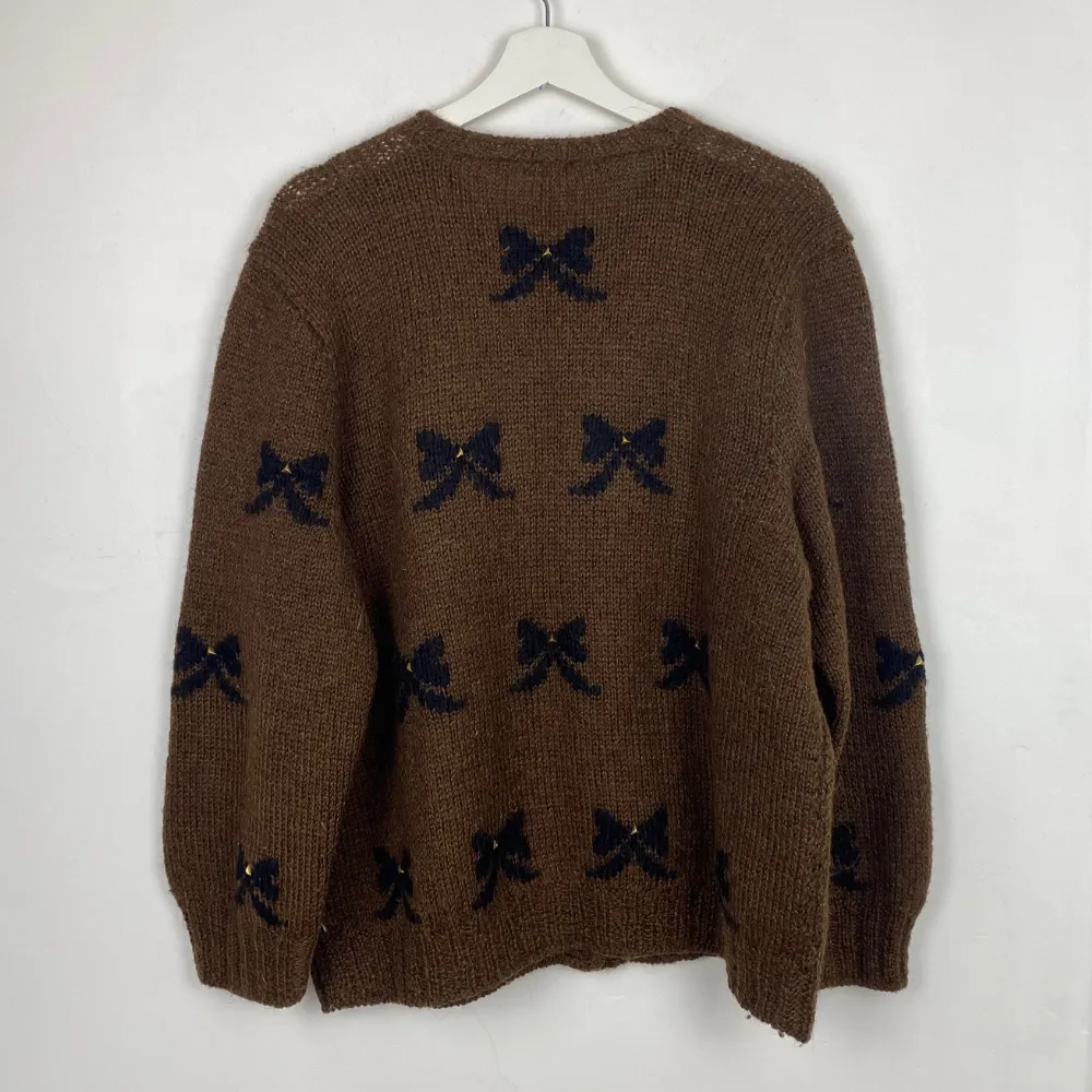 Bow Knitted Cardigan - M/L