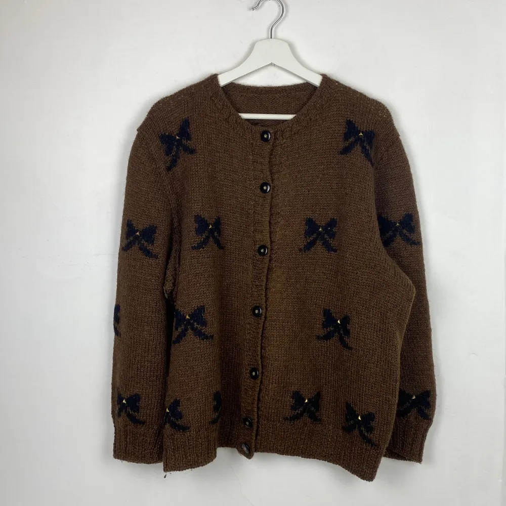 Bow Knitted Cardigan - M/L