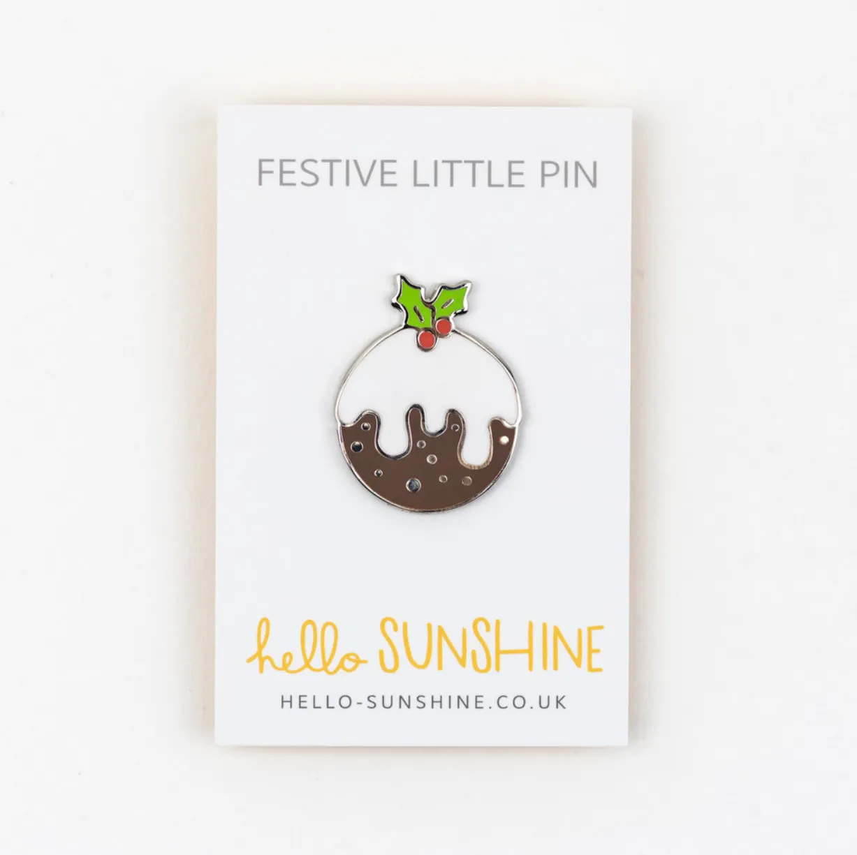 Christmas Pudding Pin
