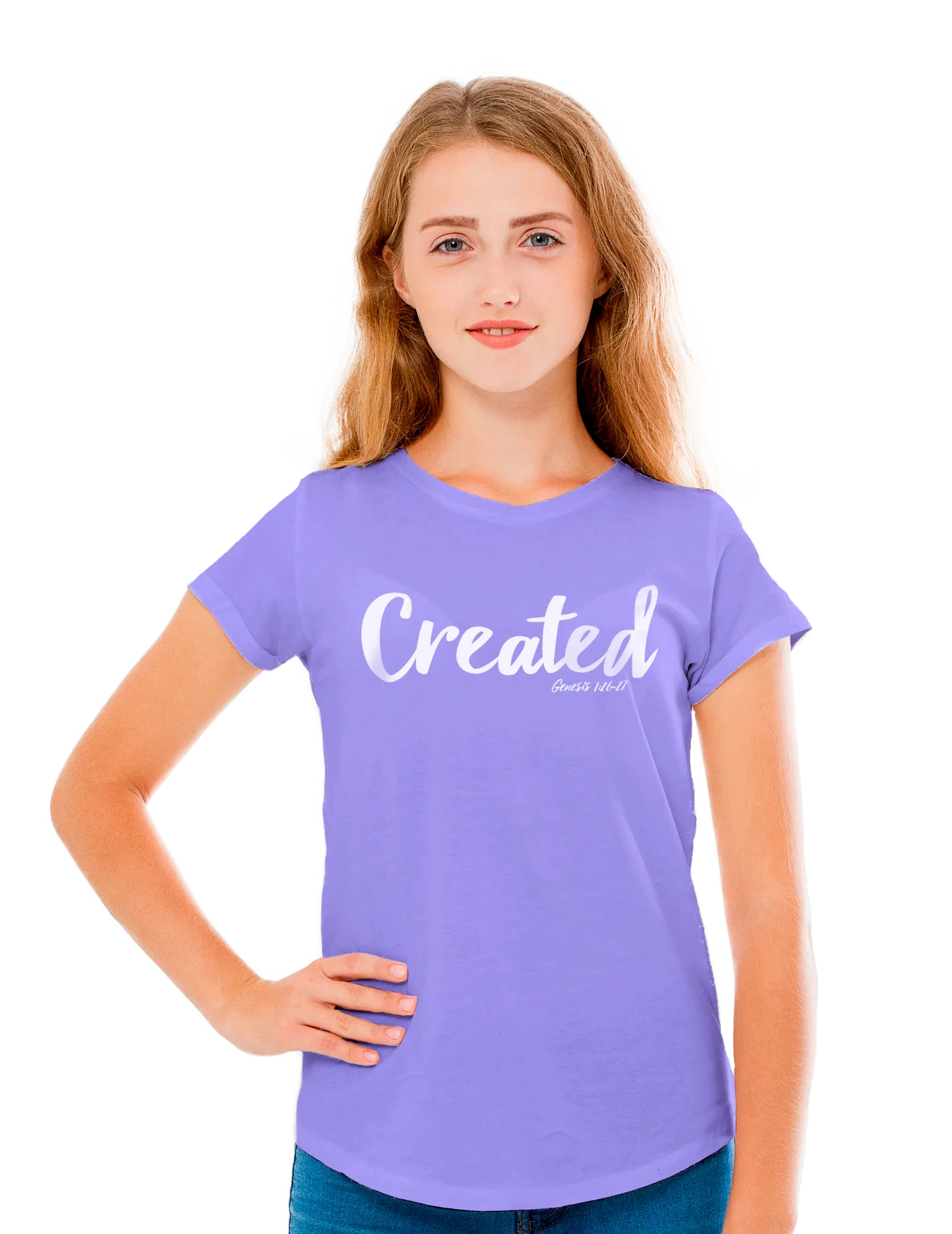 Created (T-Shirt) Violet