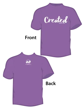 Created (T-Shirt) Violet