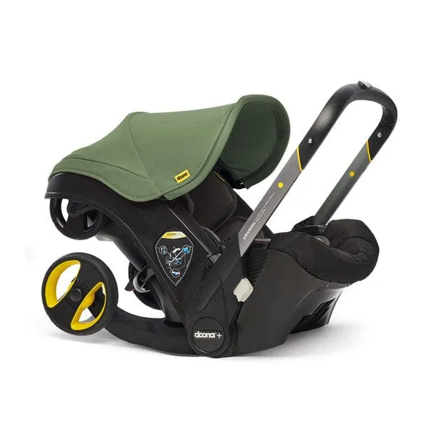 Desert Green Car Seat & Stroller With Base