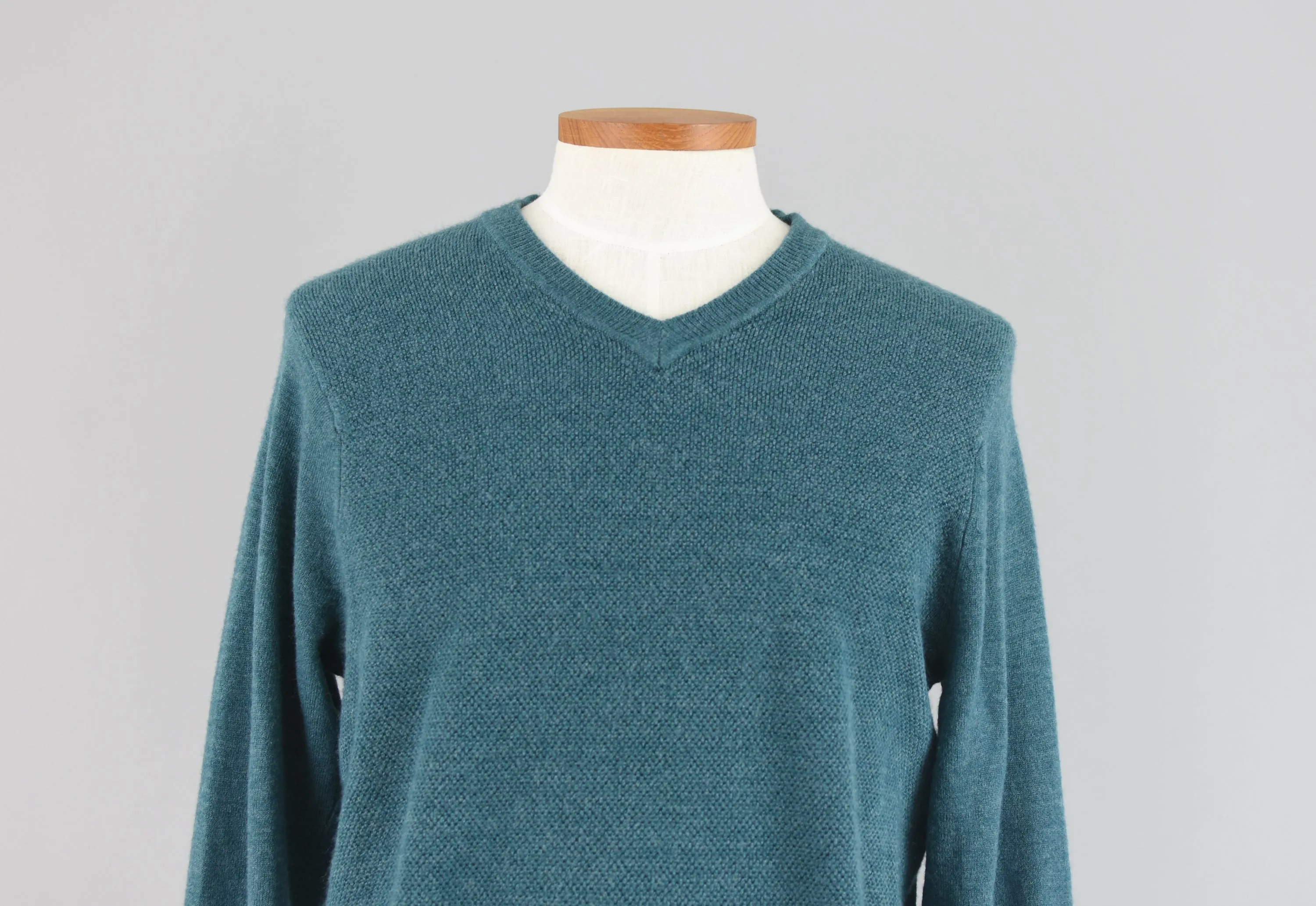 Dockers Teal Acrylic Knit Pullover Sweater Men's Medium