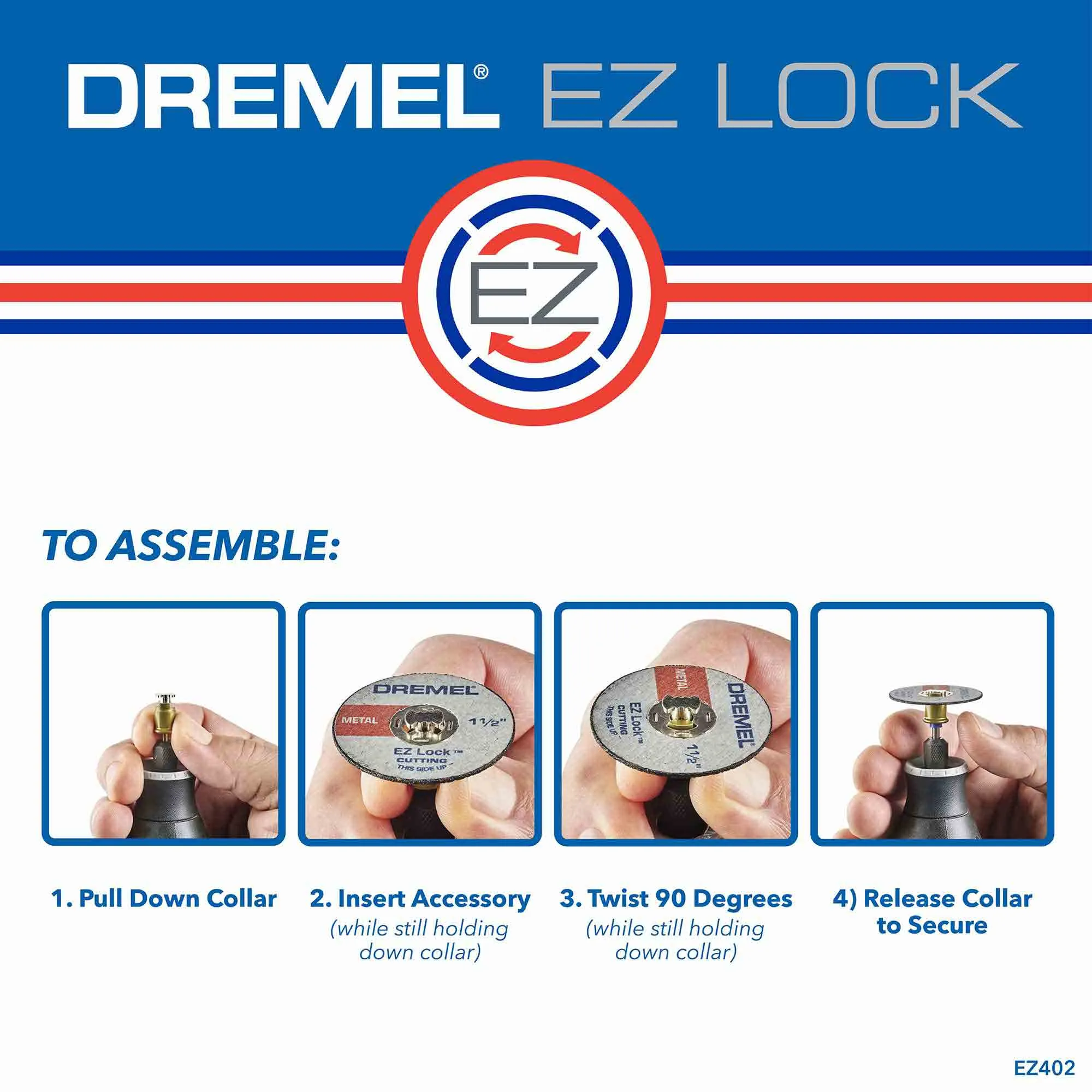 Dremel EZ472SA Medium 120 Grit Detail Abrasive Brush