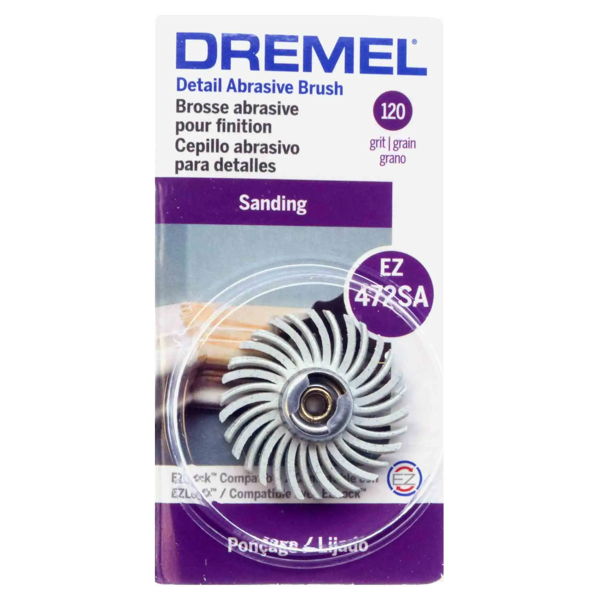 Dremel EZ472SA Medium 120 Grit Detail Abrasive Brush