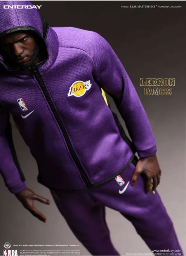 ENTERBAY REAL MASTERPIECE NBA COLLECTION LEBRON JAMES NO. 23 1/6 RM-1084