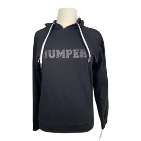 Equine & Design 'Jumper' Hoodie in Black - Women's Small