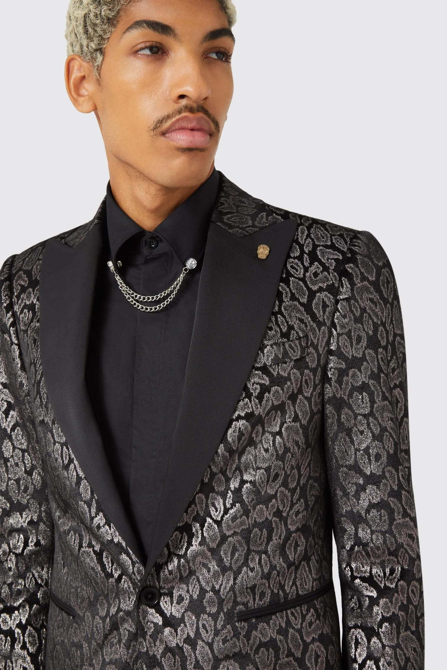 Ferbane Slim Fit Black Jacket TT x AM ARCHIVE