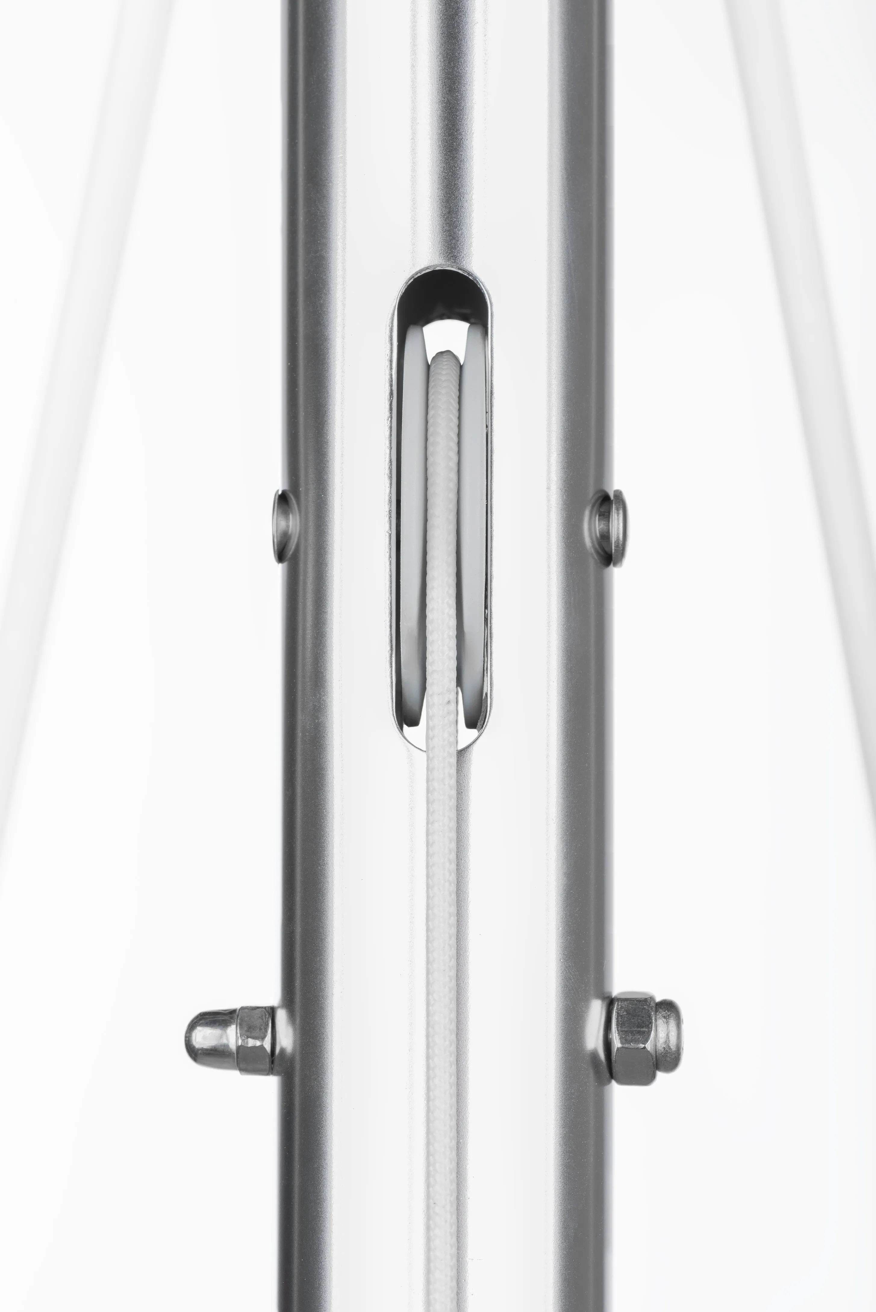 Frankford 845FMA 7.5' Monterey Crank Lift Auto Tilt Fiberglass Market Umbrella