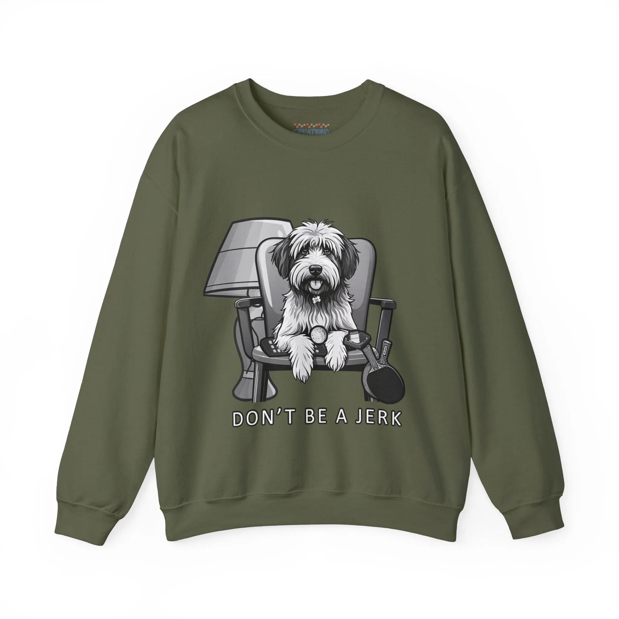 Funny Movie Inspired Unisex Sweatshirt - Don't be a Jerk Design