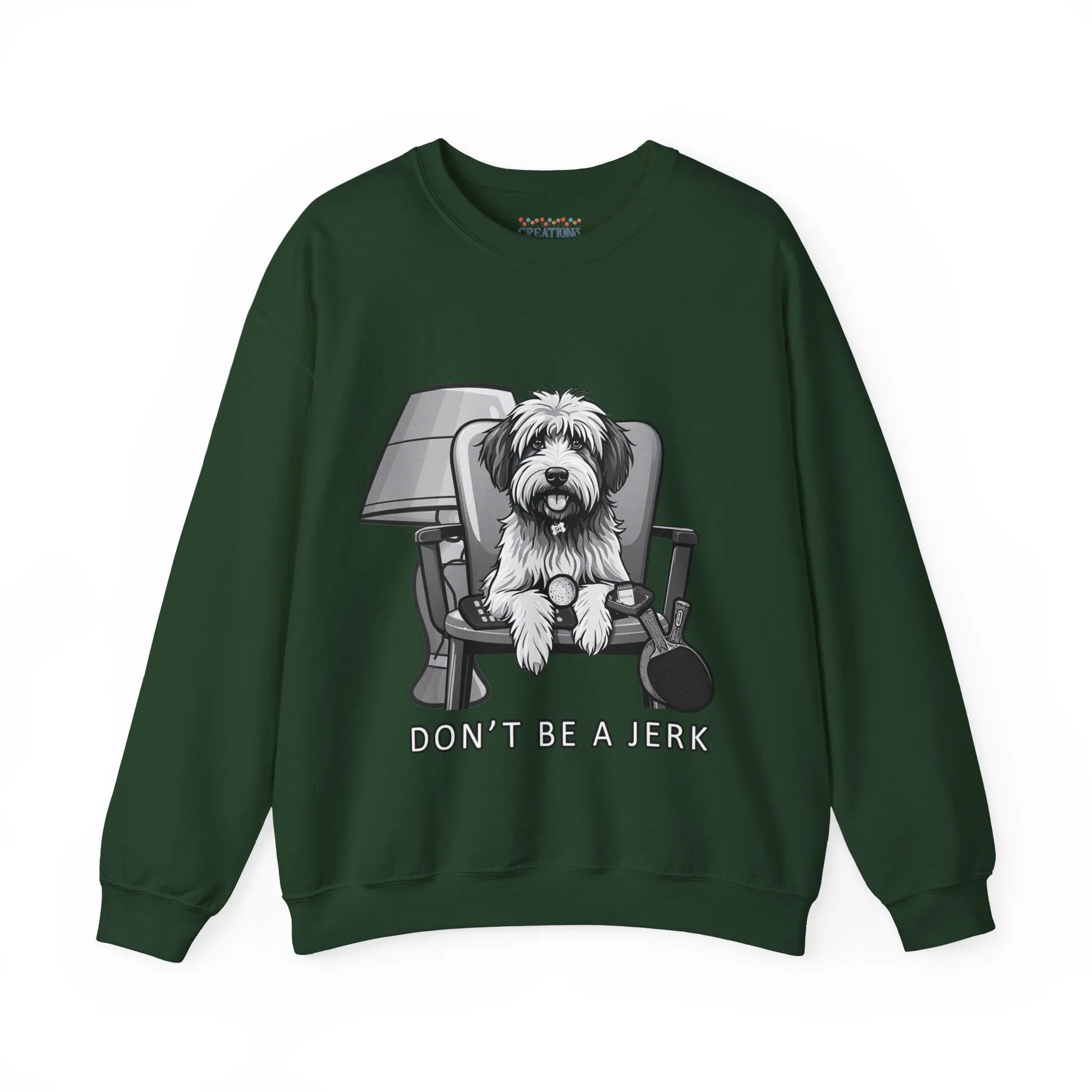 Funny Movie Inspired Unisex Sweatshirt - Don't be a Jerk Design
