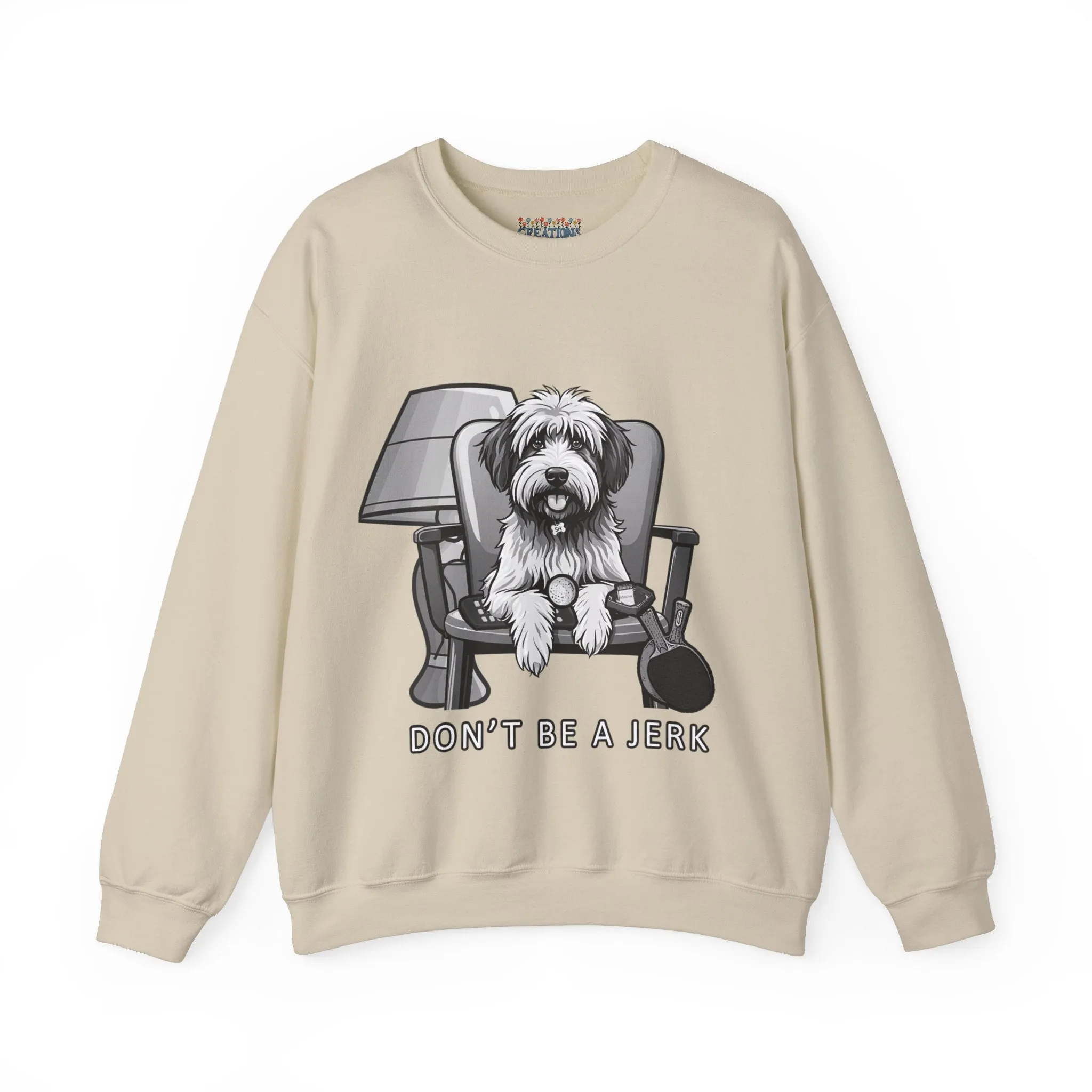 Funny Movie Inspired Unisex Sweatshirt - Don't be a Jerk Design