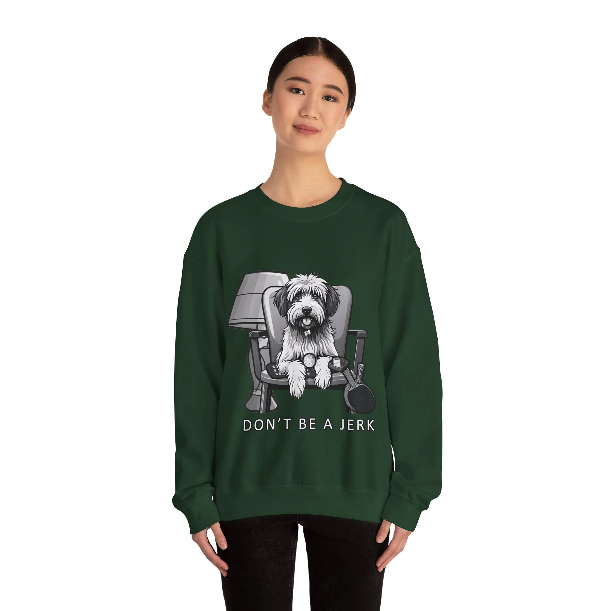 Funny Movie Inspired Unisex Sweatshirt - Don't be a Jerk Design