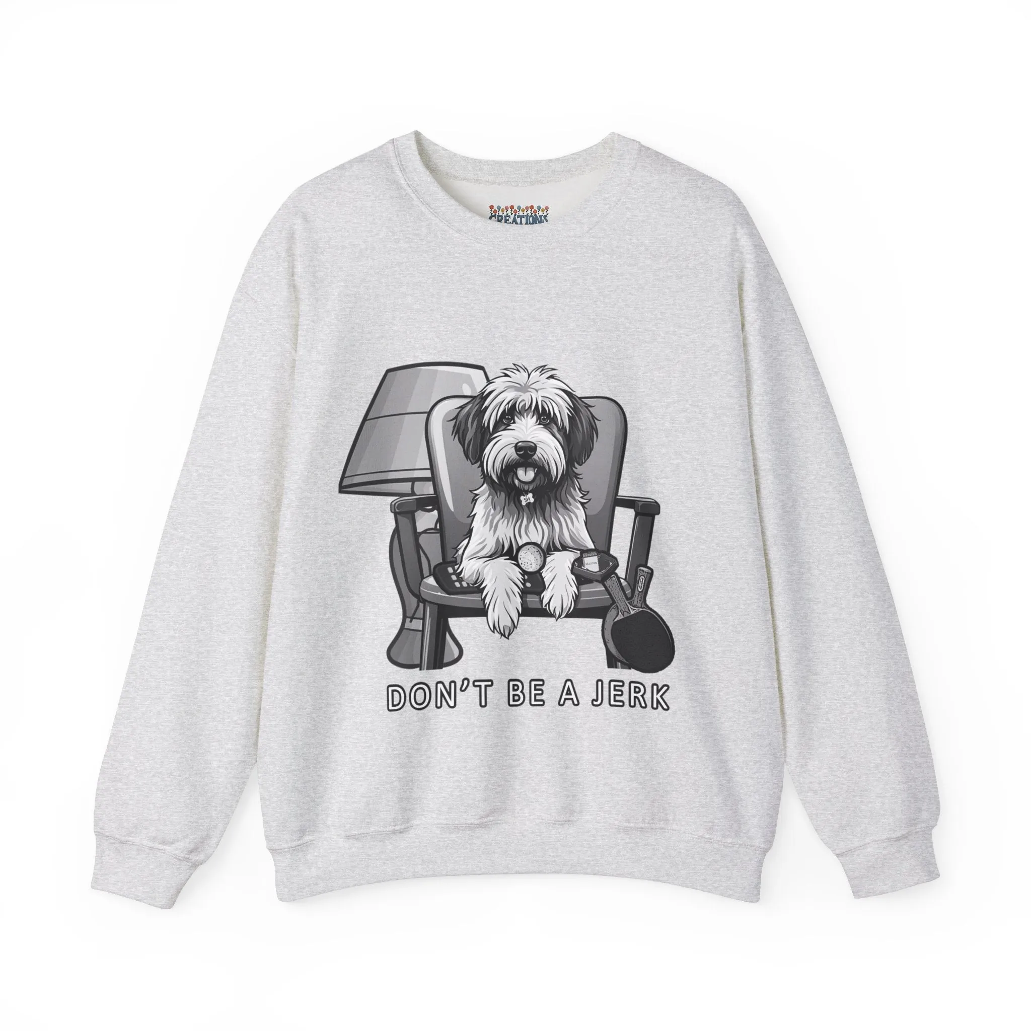 Funny Movie Inspired Unisex Sweatshirt - Don't be a Jerk Design