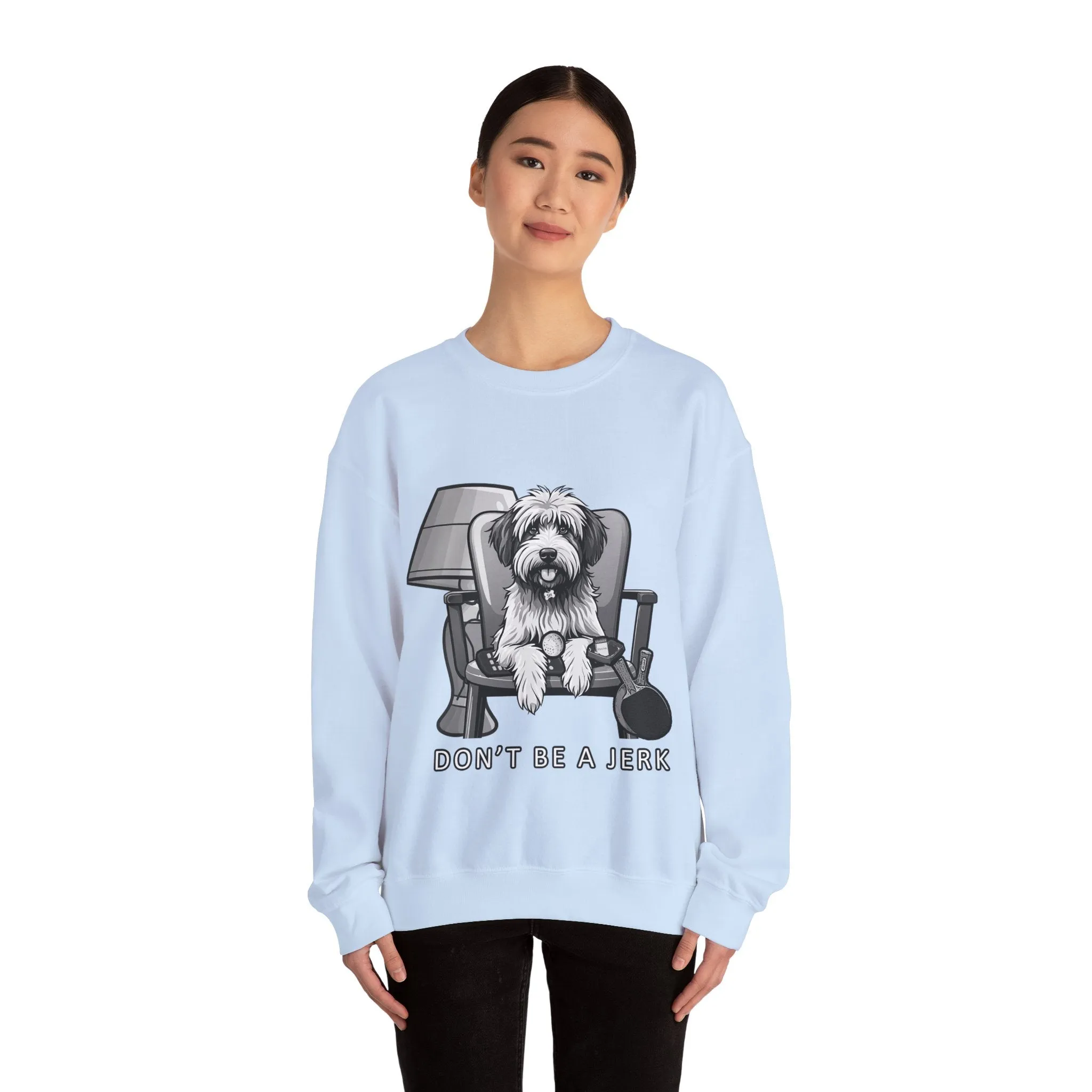 Funny Movie Inspired Unisex Sweatshirt - Don't be a Jerk Design