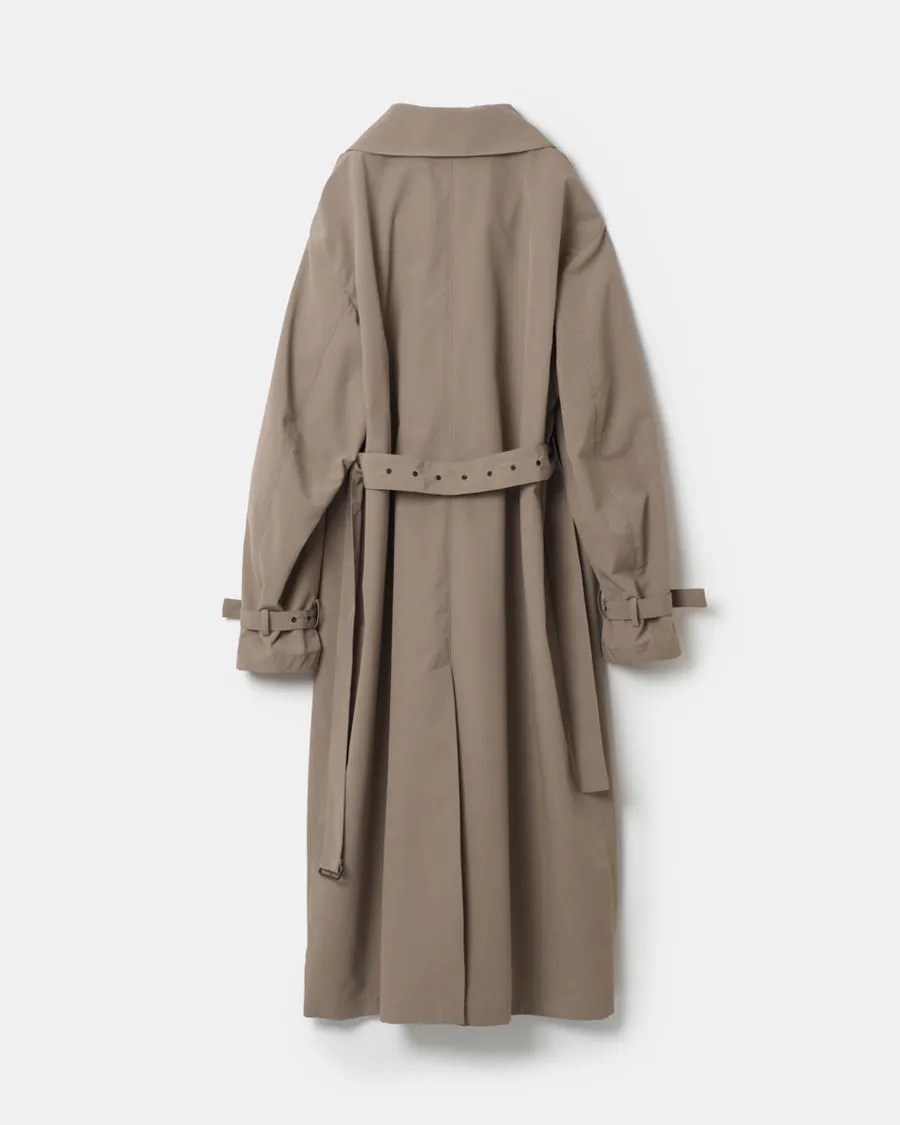 High count weather trench coatwater repellent)