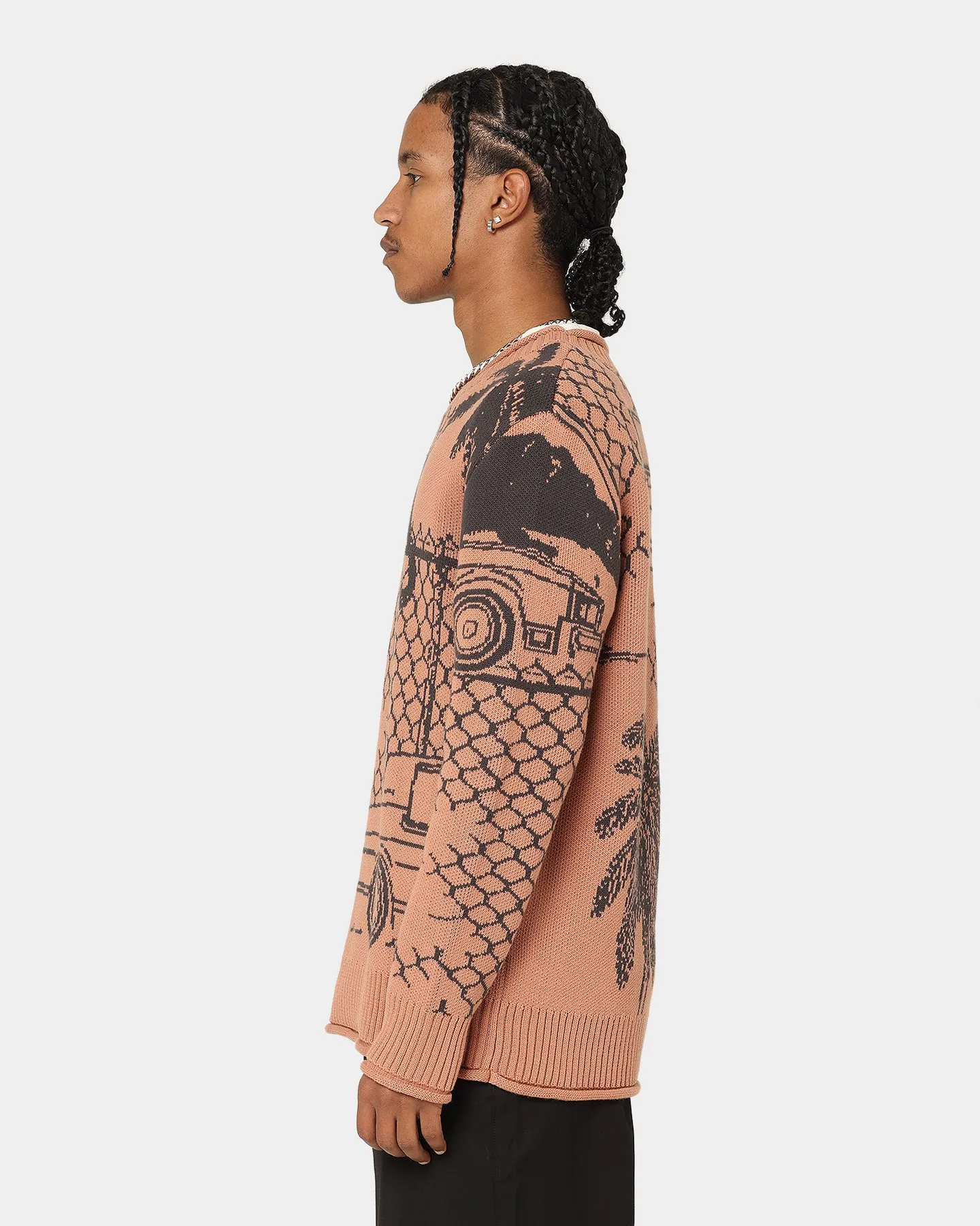Honor The Gift Jungle Sweater Peach