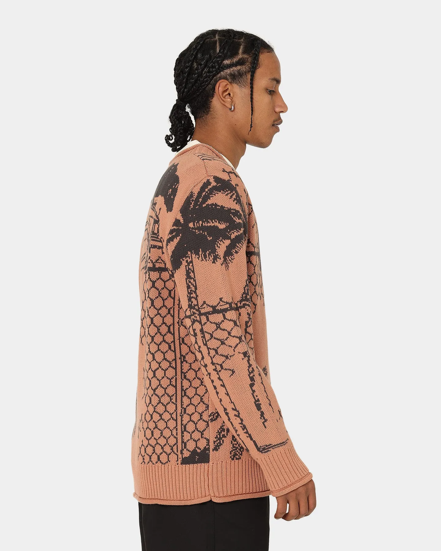 Honor The Gift Jungle Sweater Peach