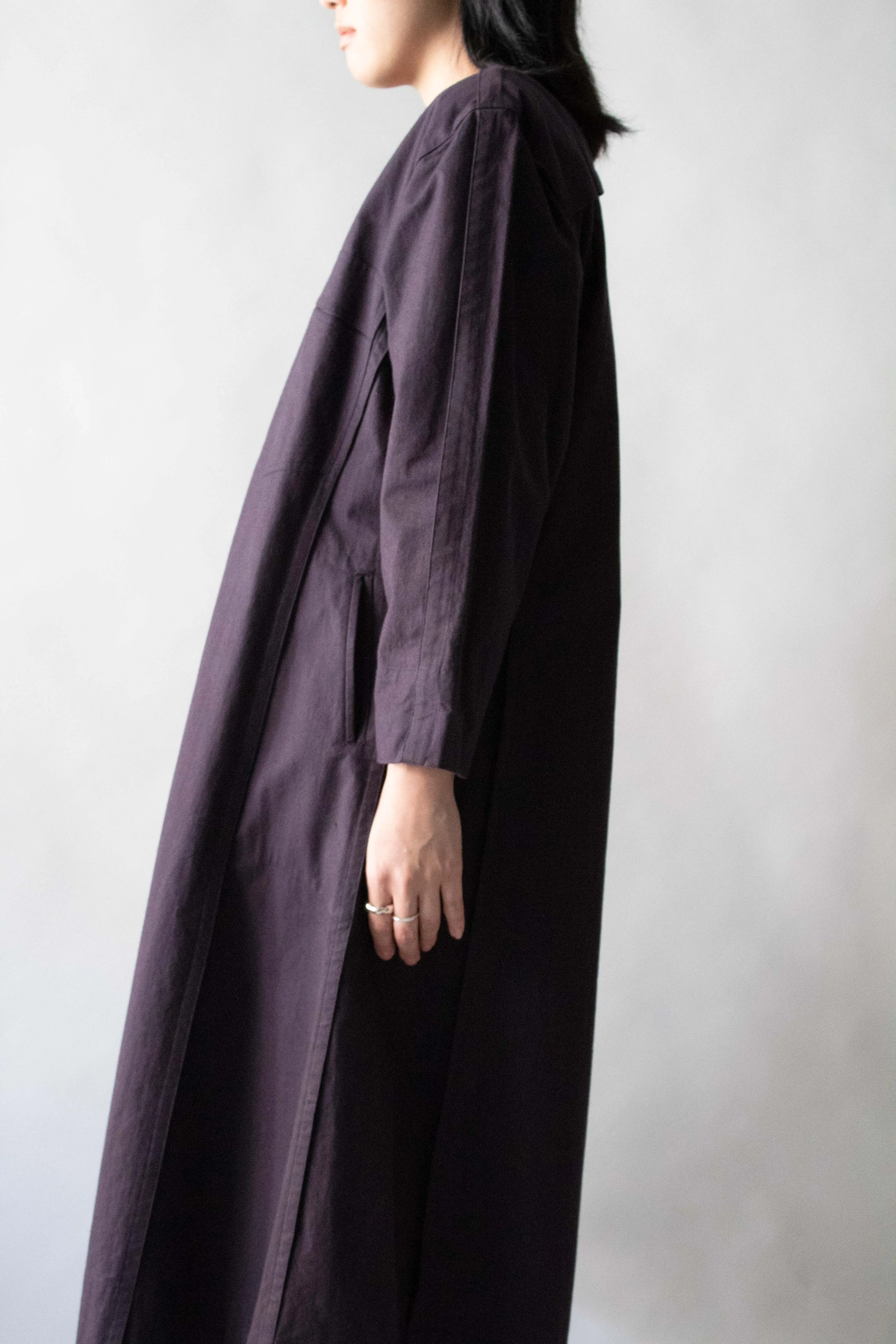 Issey Miyake Indigo Cotton Jacket