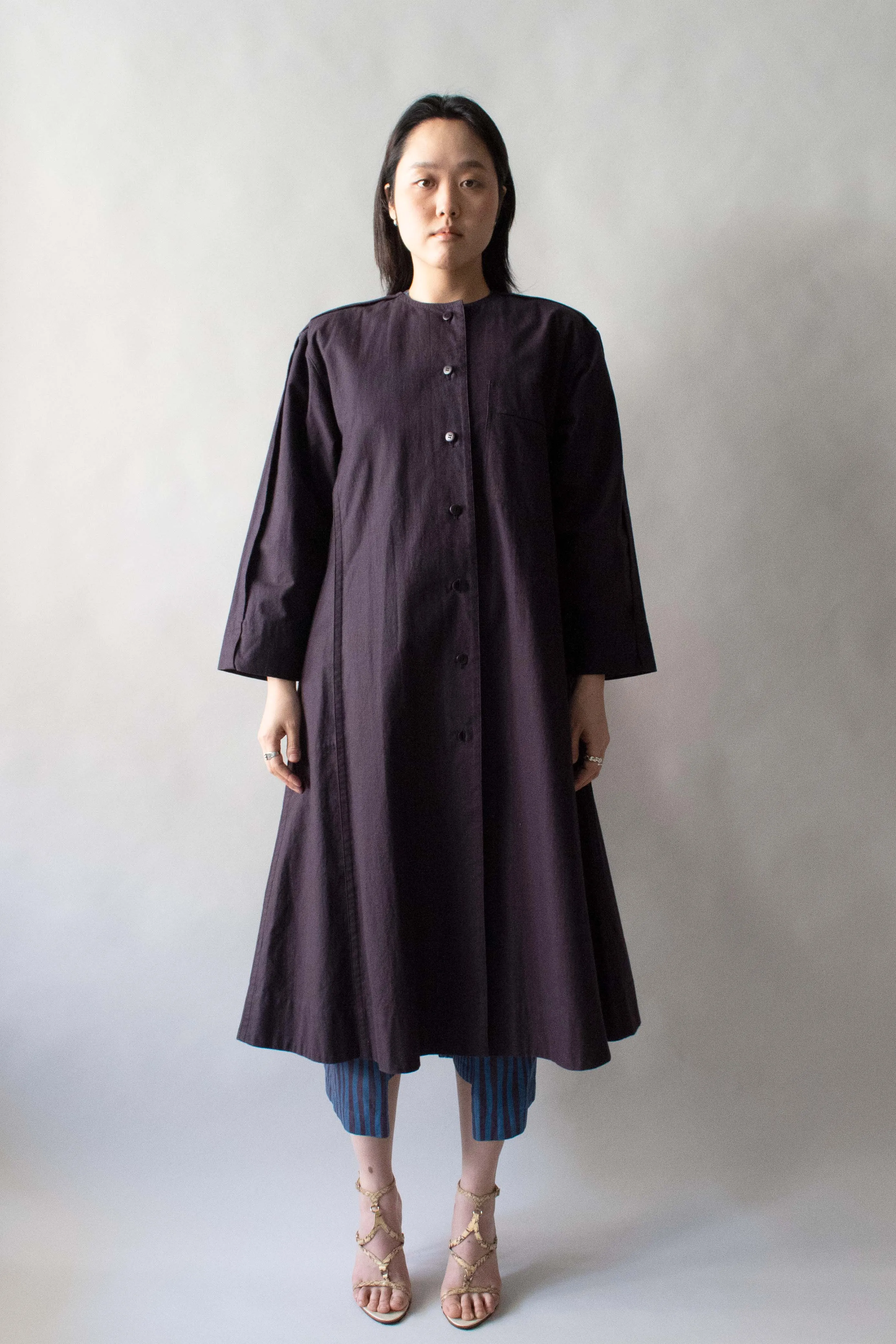 Issey Miyake Indigo Cotton Jacket