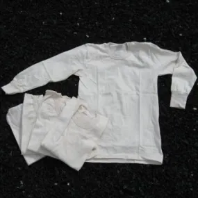 Italian 51% Wool Long Sleeve Tops. 5 x Small Meal-deal. New. Ivory.