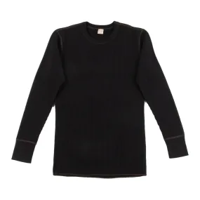 Joe McCoy Ball Park Long Sleeve Thermal Shirt - Black