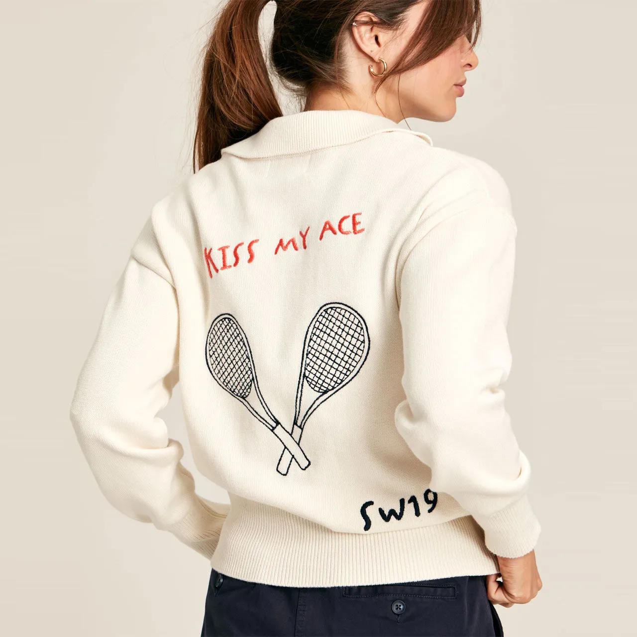 Joules Ladies Set Match Knit Jumper