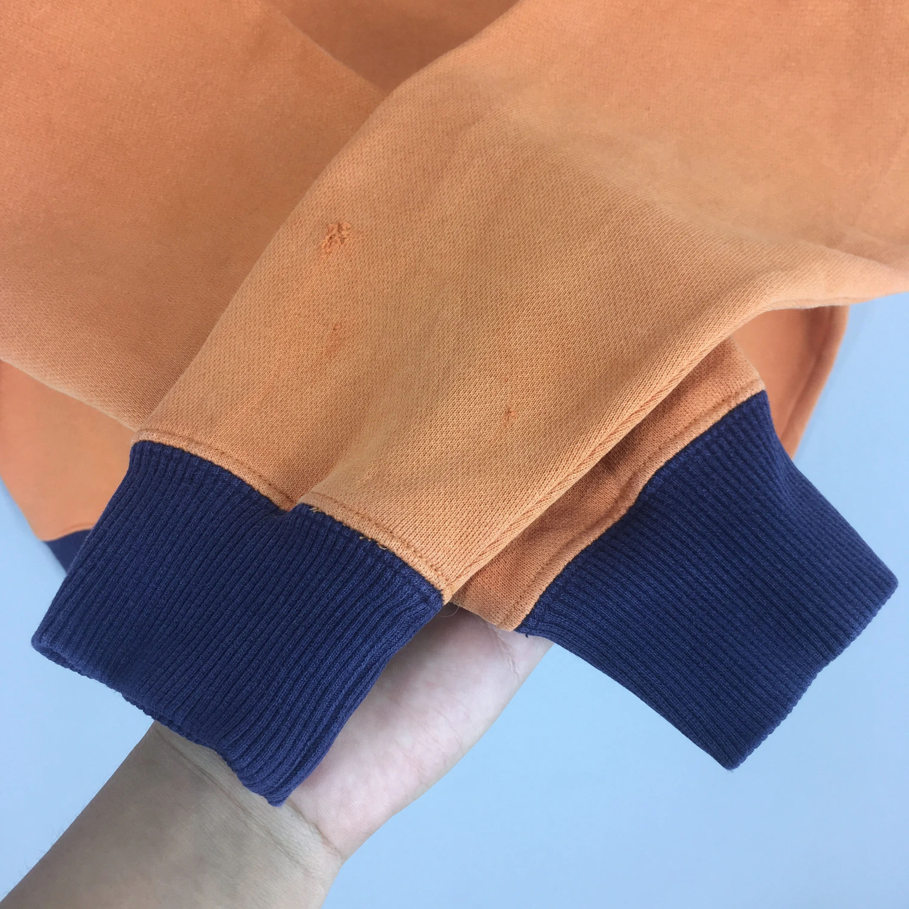 LL Bean Usa Orange Sweatshirt Small